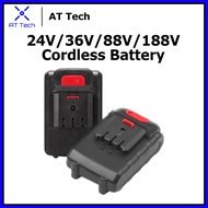 AT Tech  24V/36V/88V/188V/288V BATTERY ONLY Electric Cordless Chainsaw Grass Trimmer Cordless Drill 
