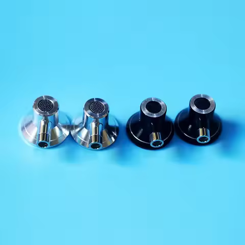 15.4mm Flat Earphones Shell Case MMCX Metal Earphones Shells