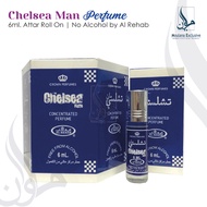 [Ready Stock] Chelsea Man 6ml. Roll On Non Alcohol Perfume oil by Al Rehab