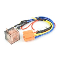 HORN RELAY JD1914 12V 80A 5 Pin Relay with LED Relay Socket HORN RELAY Electrical Relay Socket Waterproof Motor Relay