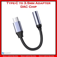 BAP10 Superior Quality 3.5MM AUX to Type C with DAC Chip Adapter Earpiece Earphone Headphone Headset