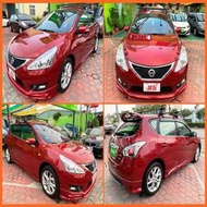 渦輪增壓 2016 日產 鐵達 1.6 紅 NISSAN Tiida 1.6