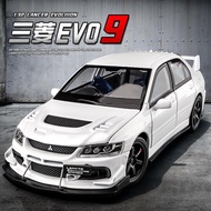 MITSUBISHI Lancer Evolution 9 Lancer Evolution IX Super Racing Diecast Model Evo 9 Alloy Car Collect