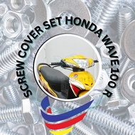 HONDA WAVE 100R WAVE 100 R WAVE100 R MOTORCYCLE SCREW BODY COVER SET SKRU SET