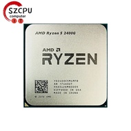[Ready Stock] amd ryzen 5 2400g r5 2400g 3.6ghz zen 0.014 Quad-Core Eight-Line Processing 65w cpu Pr