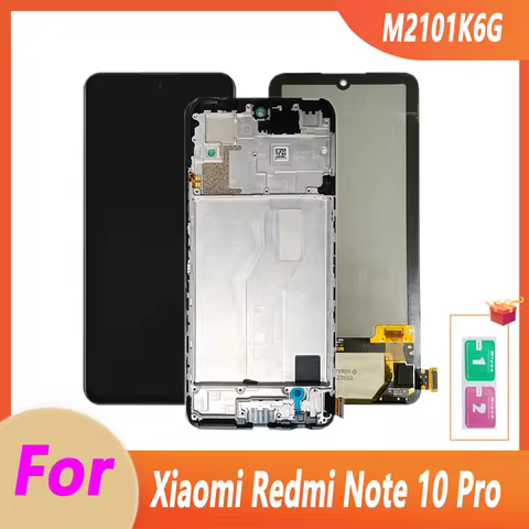 LCD For Xiaomi Note 10 Pro Display LCD Touch Screen Digitizer For MI Note 10 Pro LCD CC9 Pro Display