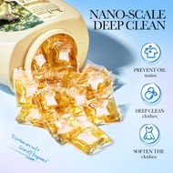 All English SADOER Freesia Fragrance 4D Cleansing Laundry Gel Beads Cleaning Clothes Gel Beads Cross