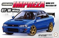富士美 Fujimi 04799 -1/24 富士掃把佬 Subaru Impreza WRX STi Version VI (w/GT-W Wing) ID-327 拼裝模型 [FJ-04799]