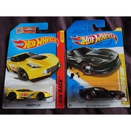Hot Wheels Corvette Z06 black 2012 hw premiere first edition C7.R yellow C7 R race not Tomica Kyosho