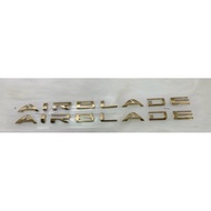 Logo tem team chữ nổi sườn airblade 2023 2024 air blade ab 160 125 2010 2011 2012 2013 2014 2015 201