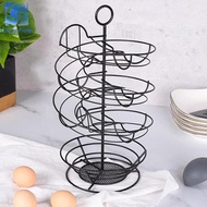 [Gazechimp] Spiral Egg Dispenser, Egg Storage Rack, Egg Container, Holds 3 Dozen Eggs, Egg Holder, E