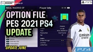 OPTION FILE PES 2021 PATCH 2024/2025 PS4 PS5PENDRIVE