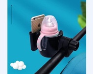 K-MART - 嬰兒車杯架 – 通用款 (單車/ 滑板車/ 平衡車可用) BB車用杯支架/杯架手機架二合一 2 in 1 Stroller Cup & Phone Holder 推車杯架 手機架 推