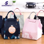 【Fast delivery】 Lunch Bag Portable Lunchbox Bag For Picnic Kids Women Travel For Students Thermal Insulation Bag Cartoon Cooler Lunch Bag Thermal Insulated Lunch Box