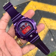 G Shock Dw 6900 Jam Flora Crazy Colour Purple & Hijau Shock