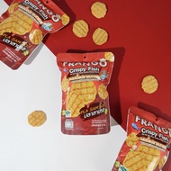 FRANGO Crispy Fish - ขนมปลาแผ่นกรอบ รสชาติเข้มข้น จำหน่าย 40 ซอง