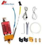 Naik taraf Ender 3 Hotend, Kit Hotend Logam Extruder Dipasang 24V 40W, CR10 Hotend Serasi untuk Ende