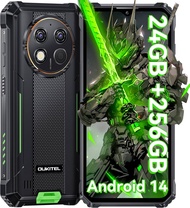 Oukitel G1แอนดรอยด์14 (6GB + 18GB) + 256GB 10600MAh 18W ชาร์จเร็วโทรศัพท์มือถือ6.52นิ้ว + 48MP + 5MP