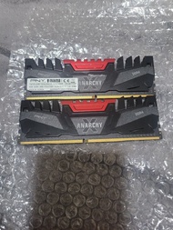 PNY Anarchy DDR4 RAM + ASUS ROG STRIX 主機板 + Intel i7-7700K