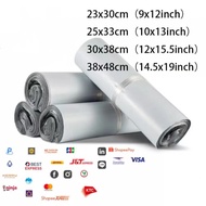 100 Pieces Plastic Bag Plastic Adhesive Wrap Packaging Plastic Mail Bag