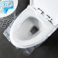 Pelapik Tandas Duduk 3 Pcs Disposable Toilet Seat Cover Waterproof Travel Portable Antibacterial Cover Mat Pad一次性马桶垫