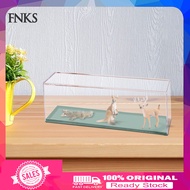 [Ready stock]  Display Stand for Blind Boxes Figure Display Box Transparent Pet Plastic Display Case for Building Block Action Figures Dust-proof for Collectible for Southeast