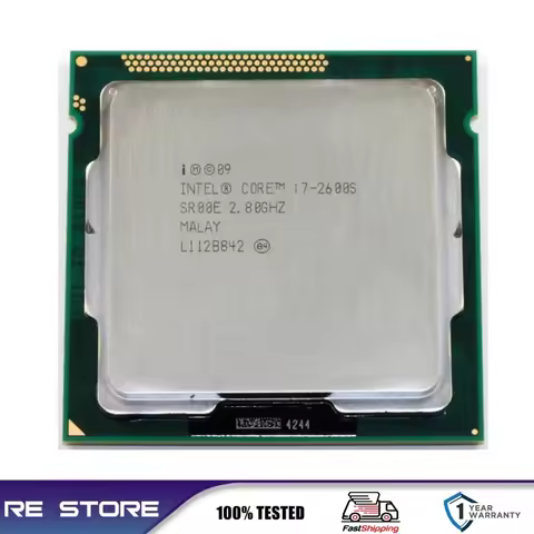 Intel Core i7 2600S 2.8GHz Quad Core cpu processor