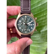 Large Set IWC IWC Watch Pilot Series Bronze Automatic Mechanical Men's Watch IW387902Iwc