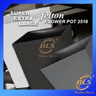 Height 58cm Extra Large Felton Square Flower Pot 2516 / Pasu Bunga Pokok Berkebun Bonsai