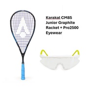 Karakal CM 85 Junior Graphite Squash Racket inclusive of Pro2500 Junior Eyewear
