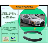 Proton Inspira/Mitsubishi Lancer/Evo x10 Airvent / Fender Airvent Material Fiber (FRP)