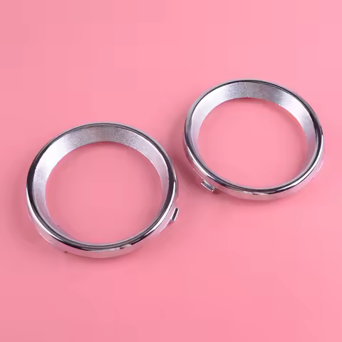 2PCS ABS Chrome Car Front Fog Light Lamp Cover Trim Moulding Fit for Lexus RX270 RX350 RX450H F-Spor