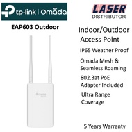 TP-LINK OMADA EAP603-Outdoor AX1800 Indoor/Outdoor Wi-Fi 6 Indoor/Outdoor Access Point