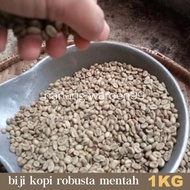 READY biji kopi robusta mentah wonosobo petik asalan merah hijau 1kg