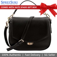 Kate Spade Handbag In Gift Box Crossbody Bag Alecia Mulberry Street Black # WKRU3926