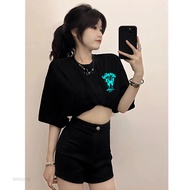 kaos wanita Butterfly sablon db digital Terbaru korean style baju Unised shirt oversize Tshirt wanit