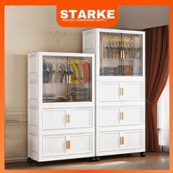 StarkePlus 55-90cm Cabinet Organizer For Clothes Foldable Storage Cabinet Wardrobe Durabox Megabox