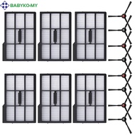 <babyko> Side Brushes Filter for eufy E25 for Omni / E28 for Omni Robot Vacuum Cleaner