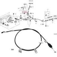 Right Hand Brake Cable Honda Jazz Rs Ge8 2009 2010 2011 2012 2013 47510-tg0-t53