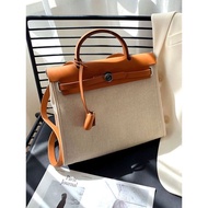 Fg herbag Bag 31 Kelly Bag Female Big Bag Large Capacity Commuter Class H Home H Bag Platinum Bag he
