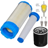 HIFROM Air Filter Combo 11013-7038 (Outer Filter) 11013-7039 (Inner Filter) Fuel Filter Spark Plug O