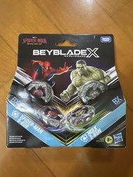 Takara Tomy Hasbro Beyblade X 蜘蛛俠 變形俠醫 陀螺套裝