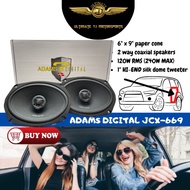 Ultimate TJ Motorsports Adams Digital 6x9 JCX669 coaxial car speaker audio speaker kereta bass speakers dome tweeter汽车音响