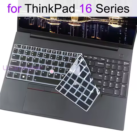 Keyboard Cover for Lenovo ThinkPad 16 Z16 P1 E16 L16 P16 P16s P16v T16 X1 Extreme Gen 8 7 6 5 4 3 2 