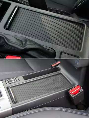 Car Center Console Slide Roller Cup Holder Blind Cover for SUBARU XV Impreza WRX STI 66155AG100JC