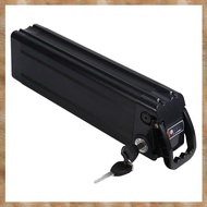 (NWAI) Electric E Bike Bicycle 18650 Battery Box Case Cover 48V Empty Silver Fish Ebike Aluminum Hou