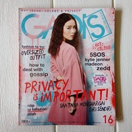 Majalah Gadis No.16 Juni 2015 Cover Angelica Santoso