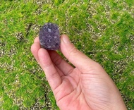 小小能量擺件-天然小小迷你夢幻紫晶鎮 紫水晶 辦公室 療癒 消磁