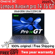 2025 Lenovo Xiaoxin Pro 16/14 GT Ultra5 225H Ultra9 285H 2.8K 120Hz OLED Local Warranty Laptop