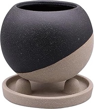 Dellki FF10BK Rehei Pot C Regie Black Diameter 6.1 x Height 4.7 inches (154 mm) x Height 4.7 inches 